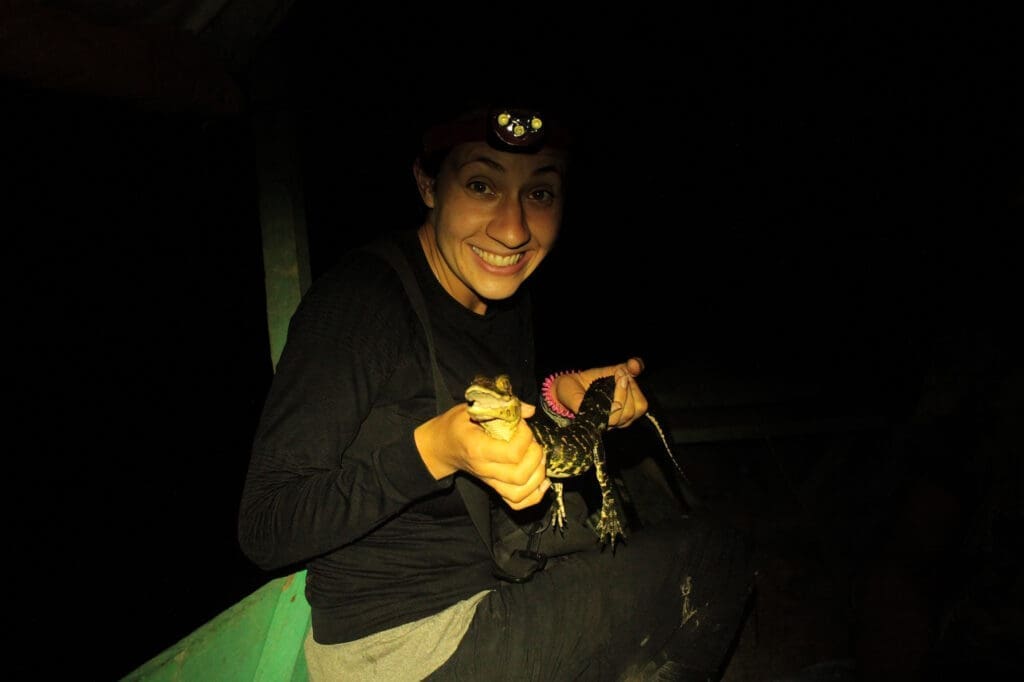 Peru Amazonas kajman