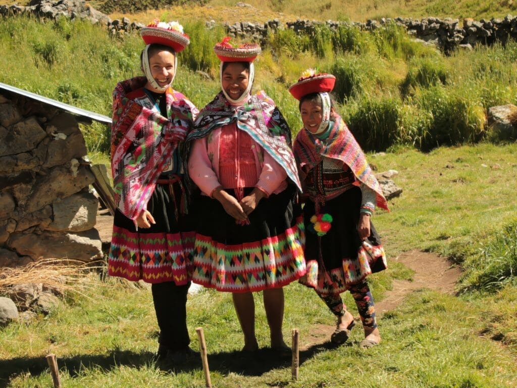 Peru stroje ludzie